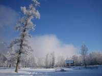 Зима в Тюнгуре. Фото Славы Фирсова